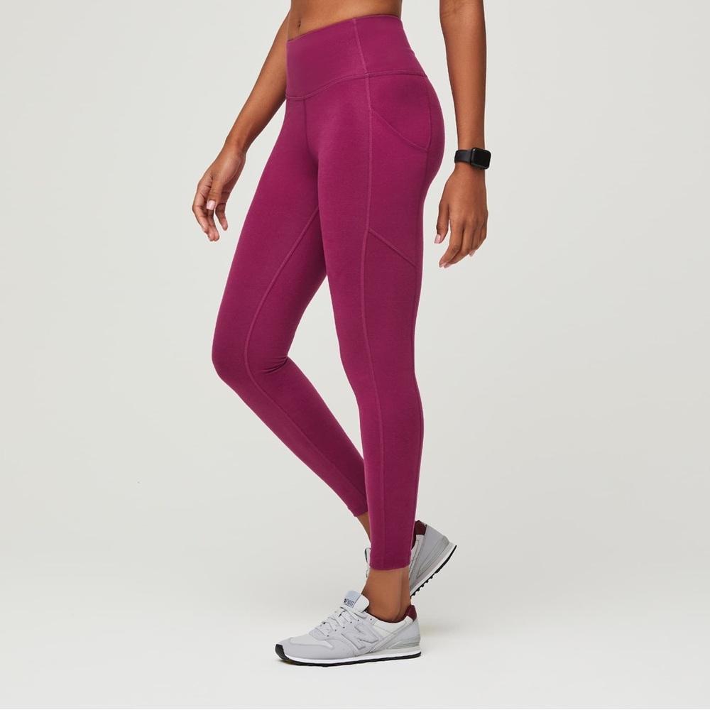 FIGS 300 Performance Underscrub Leggings-Dark Magenta